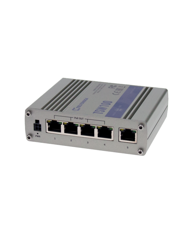 Teltonika TSW-100 PoE-Switch