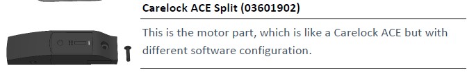 ACE Split main unit