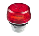 Illuminated Buzzer - Red - 24 VDC - 90dB - Intermittent - IDEC