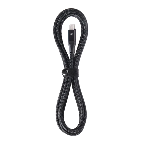 apias Smart USB-C til USB-C ladekabel 2 m (sort) 