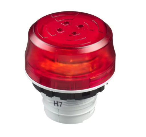[300154] Illuminated Buzzer - Red - 24 VDC - 90dB - Intermittent - IDEC